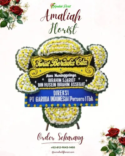 Papan Bunga Duka di Cimahpar